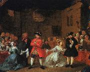 HOGARTH, William A Scene from the Beggar's Opera g painting